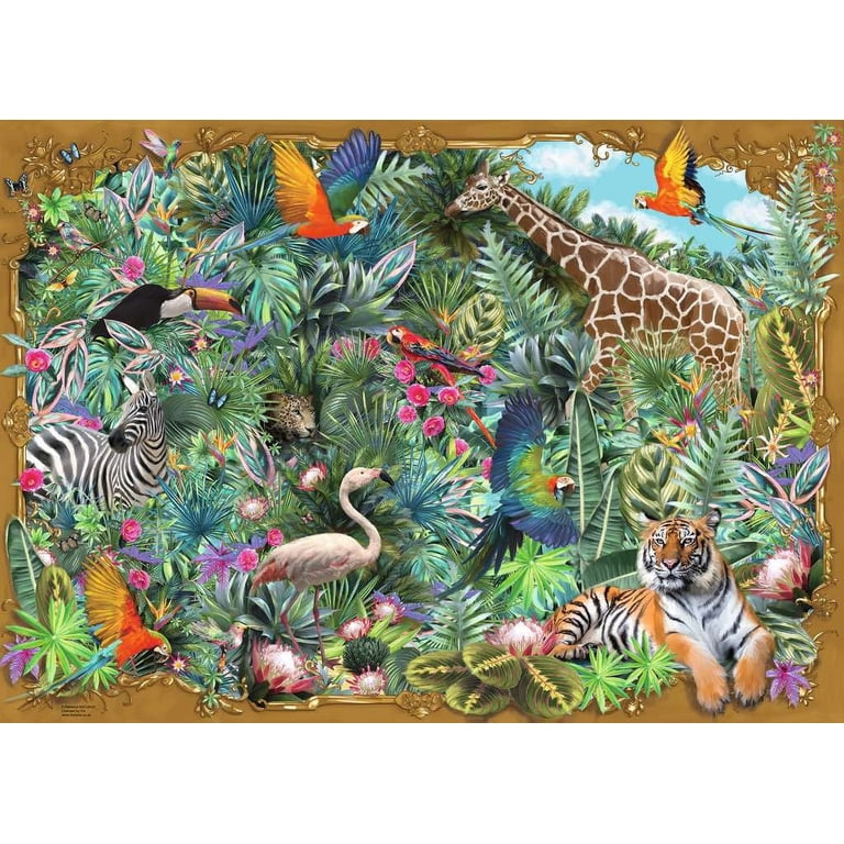 Ravensburger Exotic Escape Large 1000 Piece Jigsaw Puzzle for