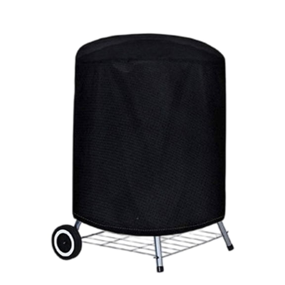 Grill Cover BBQ Grill Cover Heavy Duty Outdoor Round Cover For Grill With Ventilation & Strap