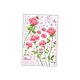 thumbnail image 1 of Pegatina de pared con diseño floral azul para decoración del hogar, ideal para restaurante. Rosa, 1 of 7