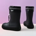 thumbnail image 4 of XIMIN Women's Mid Calf Rain Boots Muck Boots Rain Boots Lightweight Portable Garden Shoes Drawstring Boots Easy-on Outdoor Playing Rain Boot, 4 of 5