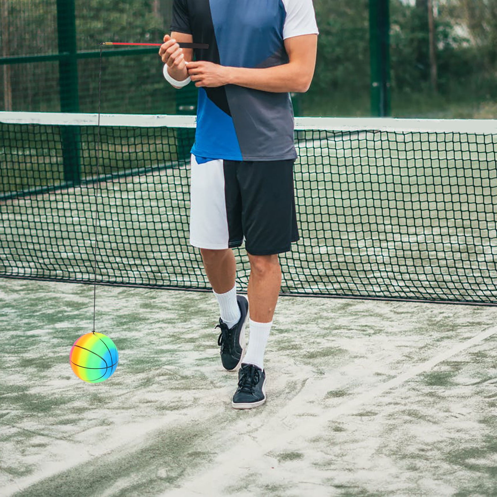 EXHUMKY PVC Exercise Balls 2Sets for Core Strength and Stability
