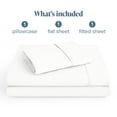 thumbnail image 3 of Bare Home Premium 1800 Collection 3-Piece Bed Sheet Set, Twin, Cream, 3 of 11