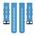 thumbnail image 3 of 20mm Solid Color Silicone Sports Wristband Sweatproof Watch Strap Fashionable Design Easy Installation Replacement, 3 of 3
