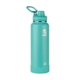thumbnail image 1 of Botella de agua Takeya Actives con aislamiento al vacío de 1,2 L, color verde azulado, 1 of 8