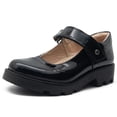 thumbnail image 4 of Mocasin Para Niña Escolar Dogi® Charol Negro Suela Chunky negro 22.5, 4 of 5