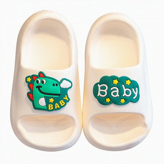 Godom Kids Slippers Non-Slip House Slippers Cute Soft Slip-On Shoes Toddler/Little/Big Kid