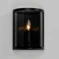 thumbnail image 3 of 25259CLBK Maxim Lighting Sentinel - 1 Light Wall Sconce-10 Inches Tall-Black Finish, 3 of 5