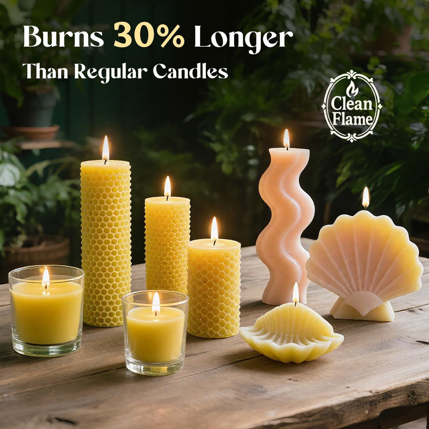 Beeswax Pellets 10LB, Pure & Natural White Beeswax for Candle Making, DIY Skin Care, Lip Balm, Soap, Lotion, Creams & Wood Polishing – 10LB