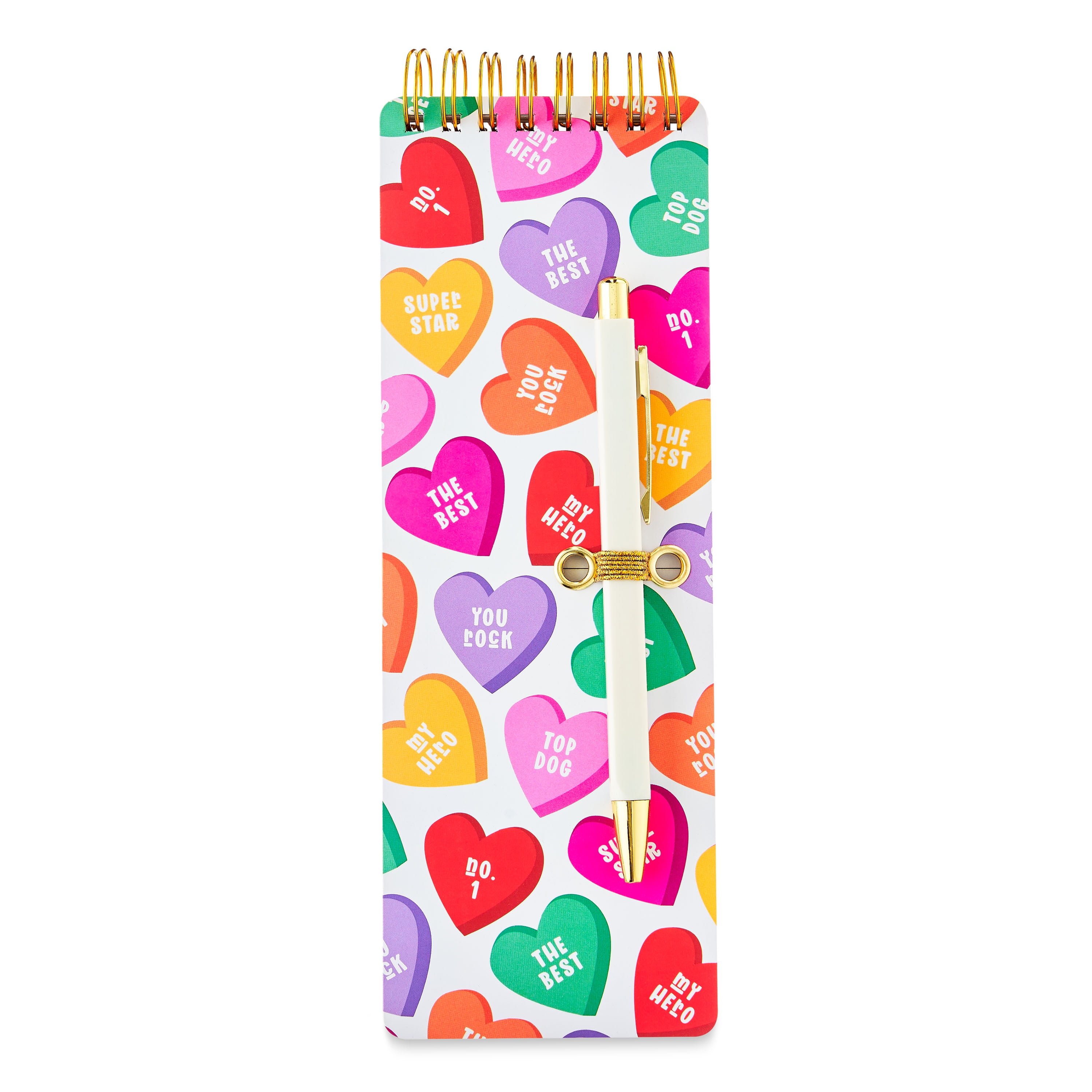 WAY TO CELEBRATE! Way To Celebrate Candy Hearts Notebook with Pen