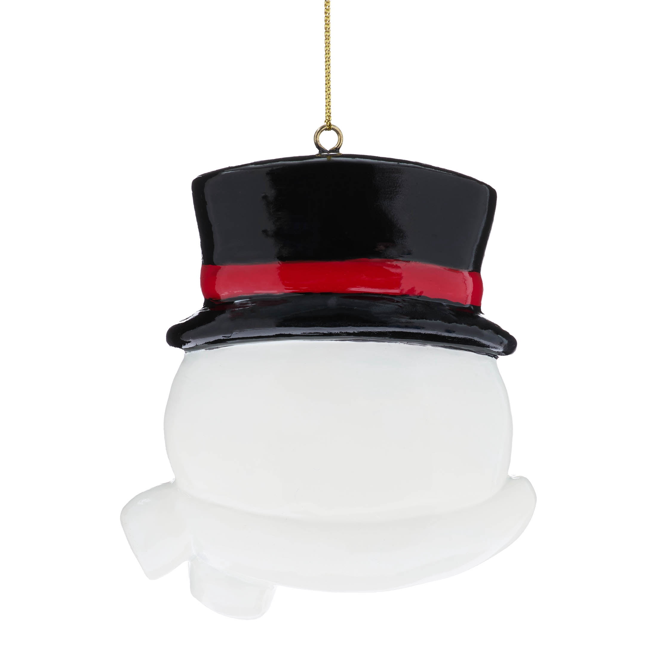 Red/White/Black Snowman Christmas Ornament, 4.3", by Holiday Time