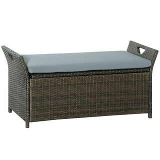 Walmart patio 2024 storage bench
