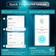 thumbnail image 2 of Protector de pantalla JeTech para Samsung Galaxy S25 Ultra 5G, paquete de 2, 2 of 7