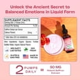 thumbnail image 6 of Drops of Nature Saffron Liquid Supplement for Mood, Antioxidant & Eye Health Support, 2 fl oz, 6 of 10