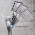 thumbnail image 3 of QUETO Support de douche à ventouse sans perçage, support de douche à ventouse, support de douche mural à ventouse pour salle de bain, support de douche, 3 of 6