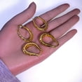 thumbnail image 5 of Gold Plating Hoop Earrings for Women,Hollow Oval Hoop Earrings Hypoallergenic U Shaped Hoops Earring for Jewelry Gifts, 5 of 10
