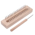 thumbnail image 4 of Hand Knitting Machine, Wooden Weaving Loom, Wooden Knitting Machine, For Hand-eye Coordination Cultivating Interest, 4 of 8