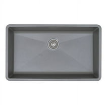 Open Box BLANCO PRECIS Super Single Undermount - Metallic Gray