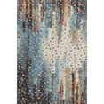 thumbnail image 2 of Addison Rugs Mayfield Premium Machine Washable Transitional Geometric Teal Rectangle Rug, 5' x 7'6", 2 of 6