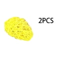thumbnail image 2 of Rijanmt Wood Easter Egg Colorful Woven Wicker Rattan Ball,Easter Vase Filler Decorative Balls,Mini Balls Ornament For Vase Centerpiece Bowls Orbs,Filler For Egg Hunting Home Decor,2 pcs,Yellow, 2 of 6