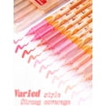 thumbnail image 5 of 72 colors Acrylic Paint Markers,Soft Brush Student Graffiti Painting Pens Set,Festival Gift DIY Art Markers, 5 of 9