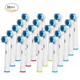 thumbnail image 1 of 20pcs/4pcs Replacement Toothbrush Heads Electric Brush Fit for Oral B Braun Models Power Triumph Precision Clean, 1 of 9