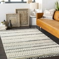 thumbnail image 4 of BoutiqueRugs Belconnen Bohemian, Transitional Area Rug - Charcoal, Cream, Gray - 2' x 3', 4 of 11