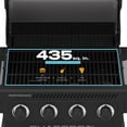 thumbnail image 3 of Charbroil® Performance Series™ FlavorMax™ 4-Burner Cart Gas Grill, Black, 3 of 5