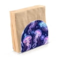 thumbnail image 2 of Glowing Jellyfish Bubbles Napkin Holder for Table Clear Napkin Stand Paper Holder Acrylic Organizer Dispenser Napkins for Dinner Kitchen Restaurant Room, 2 of 8