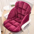 thumbnail image 4 of Dvruxg Desk Chair Cushion Non-Slip Rocking Chair Cushion Office Chair Cushion Dorm Seat Cushion with High Back Support Soft Chair Cushion for Office Car Home Dining Room Kitchen, 4 of 4