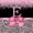 Pink Black E, variant on Erosebridal Pink Leopard Print Twin Quilt Set,Chic Glitter Print A Alphabet Twin Coverlet Set For Kids Girls,2-Piece