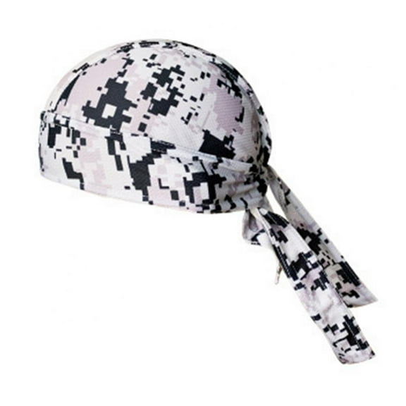 Sweat Wicking Cycling Headband Bandana Sun-Protective Skull Cap Quickly Dry Sports Headwear