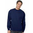 thumbnail image 1 of Hanes Mens ComfortBlend EcoSmart Crew Sweatshirt - Best-Seller, 3XL, Deep Navy, 1 of 7