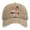 Khaki, variant on Unisex Anniversary Print Style Fashion Visor Cap for Outdoor Activities and Casual Everyday Wear