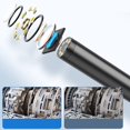 thumbnail image 4 of 1920P Snake Camera Waterproof Scope Camera Inspection Camera Dual Lens Endoscope Camera With Conversion Head, 4 of 8