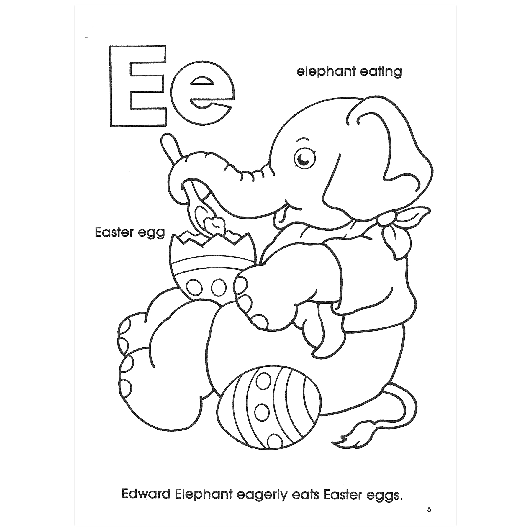 Dover Coloring Book ABC Coloring Book, Pack of 6
