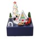 thumbnail image 2 of Caja musical Zulema de madera con temática de Navidad decoración del hogar, 2 of 7