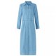 thumbnail image 3 of Cárdigan Vestido vaquero con botones para mujer, elegante vestido camisero con bolsillos (azul claro XL) Kuymtek Azul claro T XL para Mujer, 3 of 7