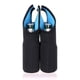 thumbnail image 4 of Greeniant 6 botellas de vino, cerveza, bolsa de asas, soporte de bebida de agua con aislamiento de neopreno con Kits de desorden para acampar No.1, 4 of 6