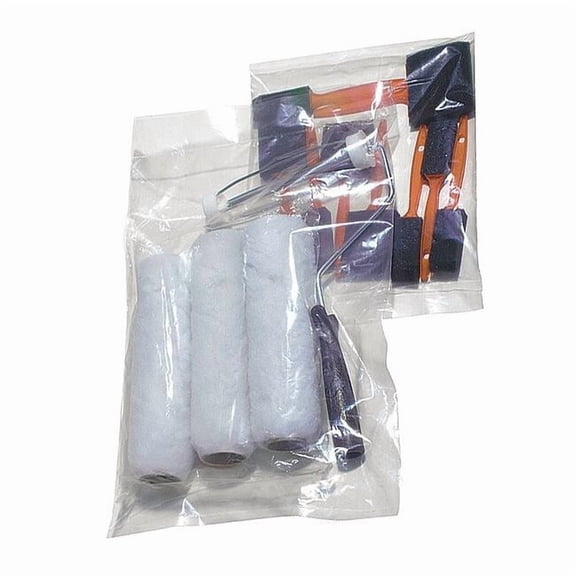 Open Poly Bags, 24" x 24", 1.20 mil, Clear, None, 500 PK