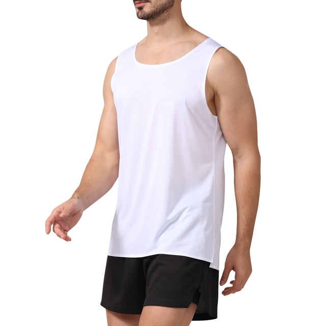 Labymos Débardeurs de Sport pour Hommes Sans Manches Légers Gilet de Course