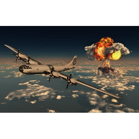 b 29 superfortress flying