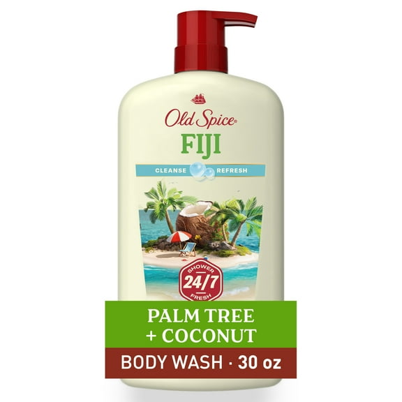 Old Spice Body Wash for Men, Fiji with Palm Tree, 30 fl oz