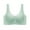 Green, variant on Bigersell Seamless Bras for Women V-Neck Wire-Free Bra Support Women Wireless Padded Bras Full-Coverage Bra Style R-112 Basic Bra Strap Nylon Convertible Bra Everyday Bras Underwear Beige 5XL