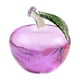 thumbnail image 2 of Adornos navideños, adornos navideños, regalos navideños, manzanas de cristal, manzanas rojas de Nochebuena, manzanas de cristal, adornos de manzana de cristal, 2 of 6