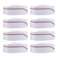 thumbnail image 1 of 50pcs Disposable Chef Hats Lightweight Headgear Simple Head Kitchen Accessories For Cooks Red, 1 of 3