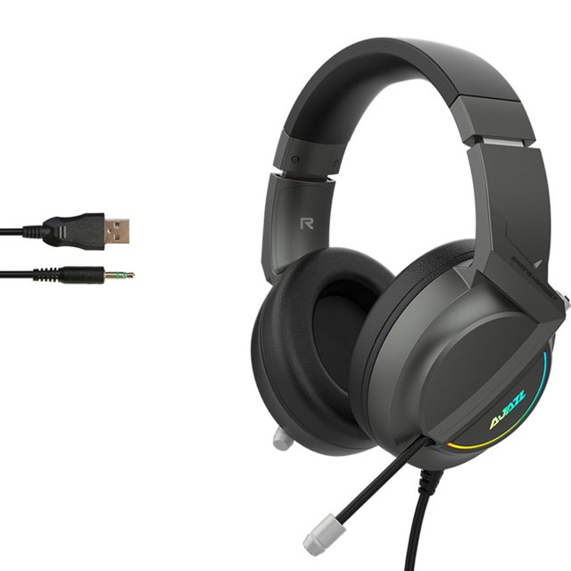Jazz AX365 Auriculares para juegos montados en la cabeza Esports Tipo de cubierta completa Mega Bass