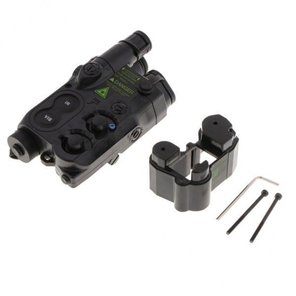 2xPEQ-16 Caja de Batería Caja de Batería de Plástico Contenedor Accesorios de Negro DYNWAVEMX Caso PEQ16
