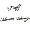 thumbnail image 4 of Recuerdos familiares Bendiciones Carta Etiqueta de madera para pared Letrero colgante de madera Palabra DIY Decoración de barra para el hogar Adorno seitruly JJ15121-01, 4 of 6