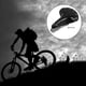 thumbnail image 4 of Asiento de sillín de cuero de ciclo de bicicleta retro Asiento cómodo Negro Sunnimix Sillín de bicicleta retro, 4 of 8