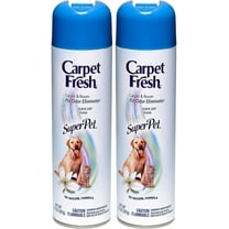 Carpet Fresh No Vacuum Foam Carpet Refresher, Super Pet 10.50 oz Pack of 2